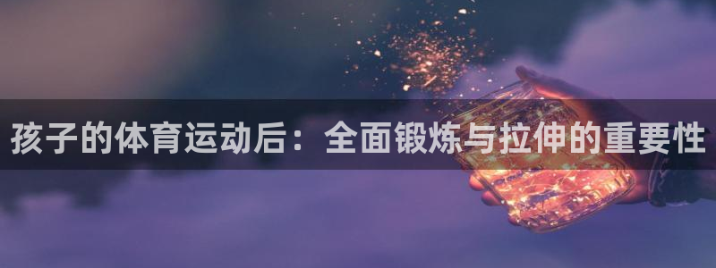 九球体育原声直播：孩子的体育运动后：全面锻炼与拉伸的重要性